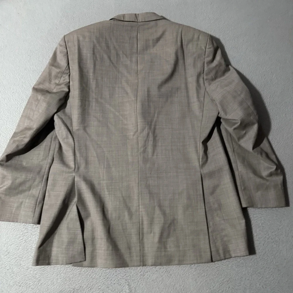 Vintage Lauren Ralph Lauren 3 Button Blazer Suit Jacket‎ 42R Gray Wool
